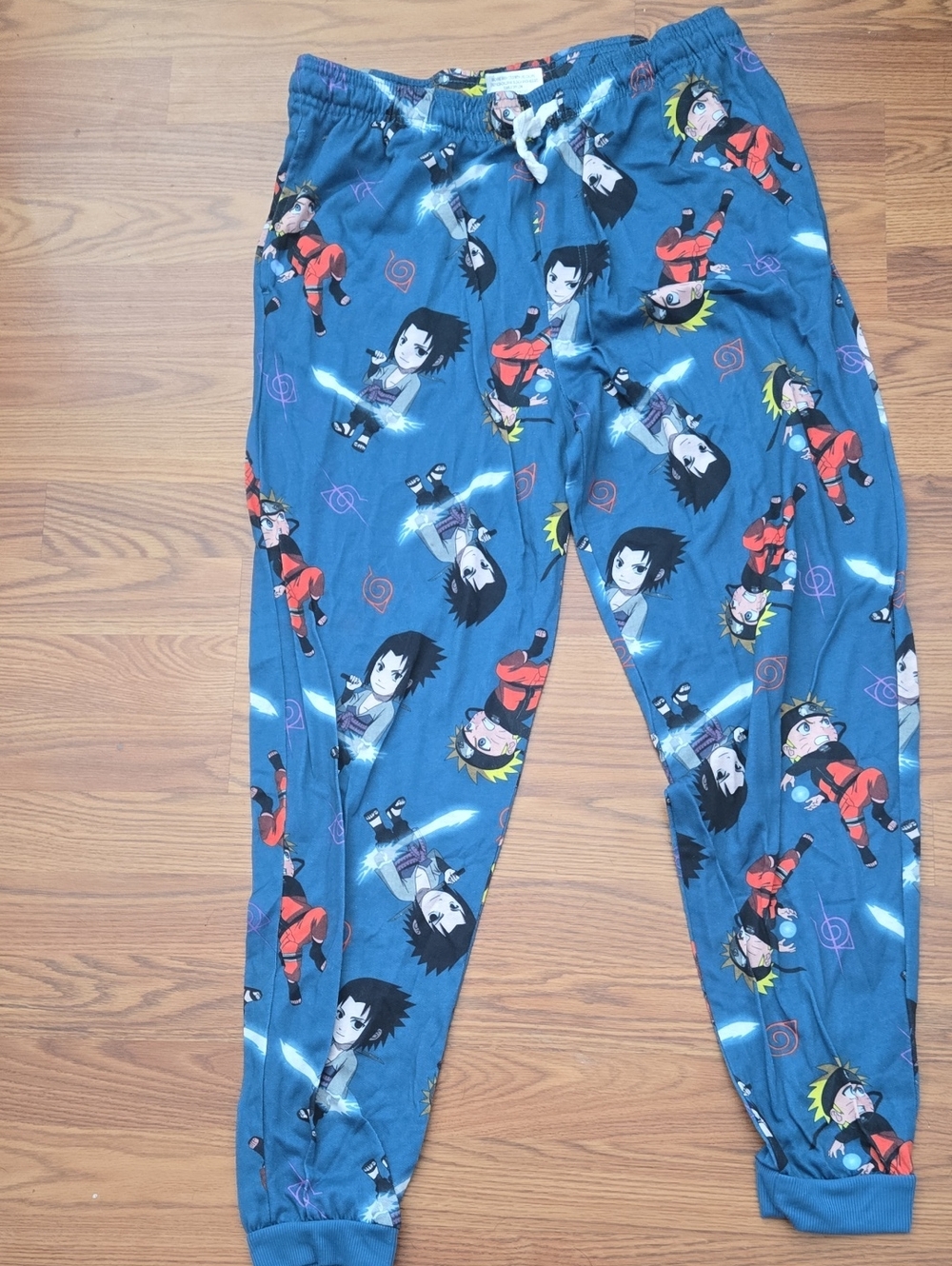 Blue Naruto Pajama Pants